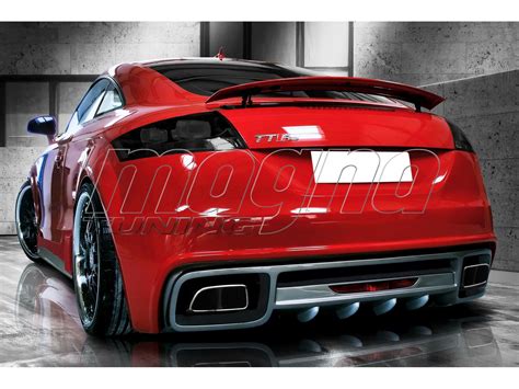 Audi TT 8J rear bumper RS look