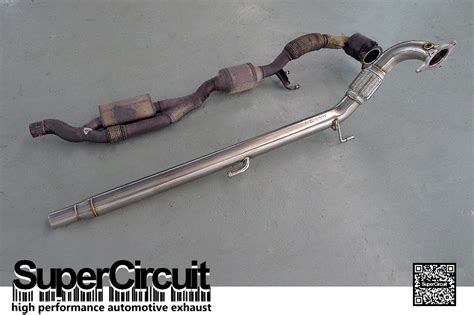 Audi TT 8J downpipe stainless steel