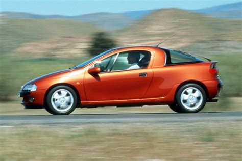 profilo laterale Opel Tigra prima generazione