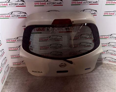 Nissan Micra Bianco Perla con tetto nero