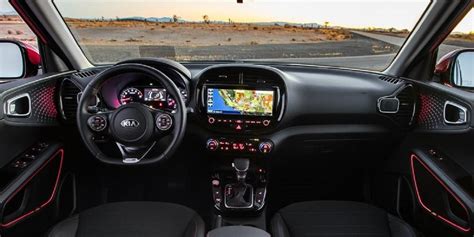 Interni della Kia Soul, plancia e sedili