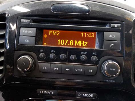 Radio Nissan Juke bloccata