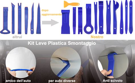 Set attrezzi smontaggio interni auto