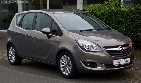 Opel Meriva B dopo restyling 2014