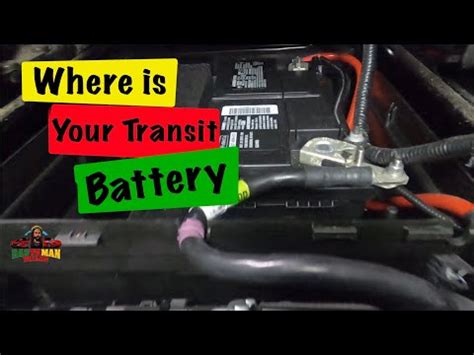 Posizione batteria Ford Transit sotto il sedile