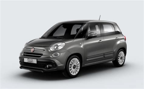 Fiat 500L Grigio Scuro con specchietti cromati