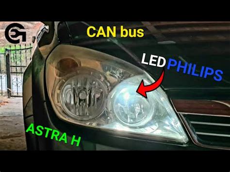 Schema di un faro Opel Astra H con indicazione dell'alloggiamento lampadina