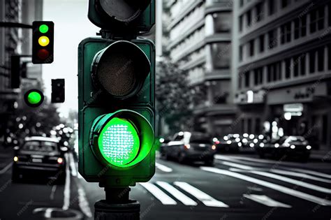 Semaforo verde con auto in partenza