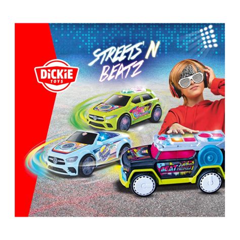 Dettagli della Mercedes-Benz Classe A Streets'n Beatz di Dickie Toys