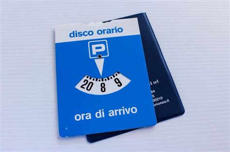 Esempio di disco orario standard con le ore