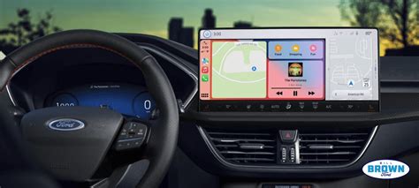 Schermata del sistema di infotainment SYNC 4 in una Ford