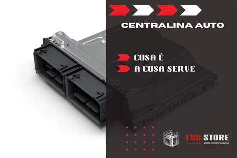 Centralina motore di un'automobile