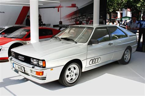 Cronologia dei modelli Audi Quattro