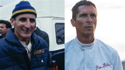 Christian Bale nei panni di Ken Miles al volante