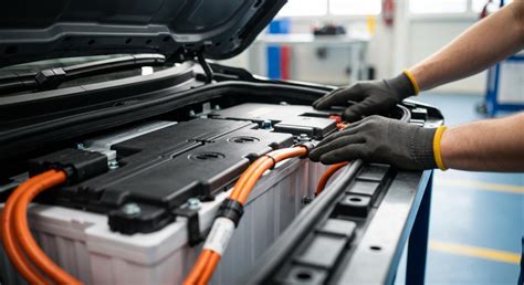 Dettaglio della garanzia della batteria di un'auto elettrica