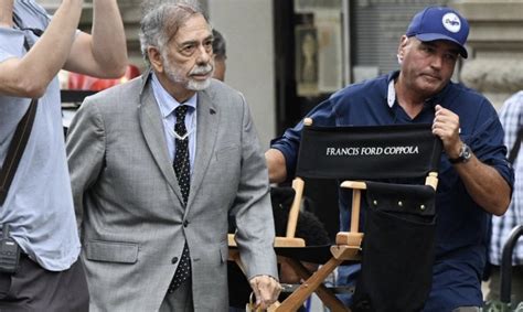 Coppola sul set con la sua famiglia