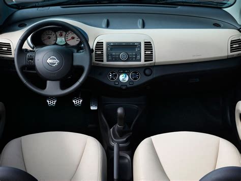 Interni Nissan Micra K12 post-restyling