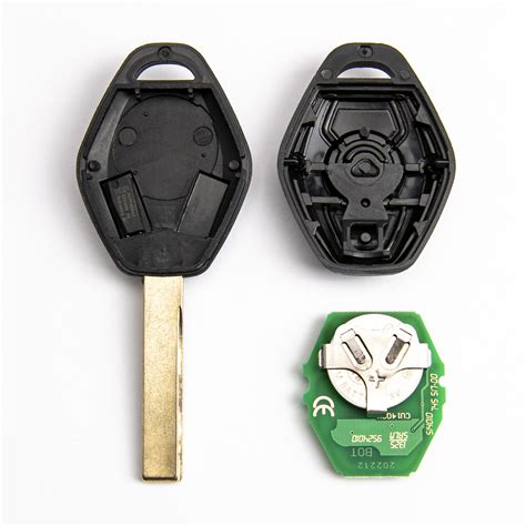 Schema di una chiave BMW E46 con transponder e telecomando