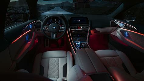 Interni BMW M8 Gran Coupé