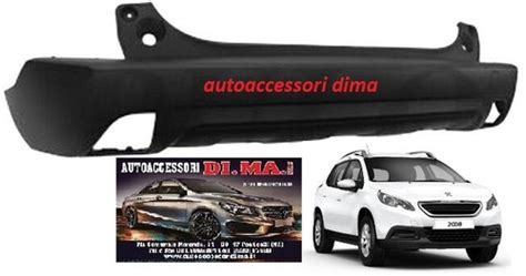 Paraurti posteriore Peugeot 2008 esploso