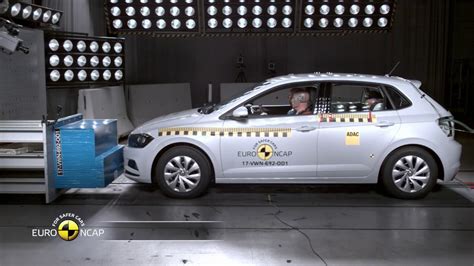 Volkswagen Polo V crash test Euro NCAP