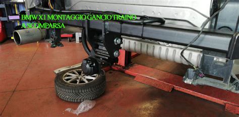 Schema di montaggio gancio traino su auto