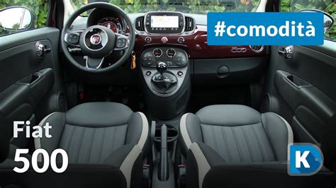 Interni Fiat 500 Giardiniera con sedili abbassati