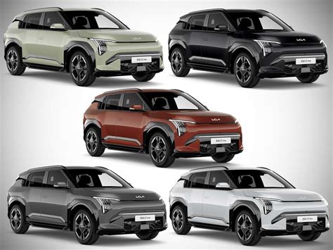 Gamma colori Kia EV3