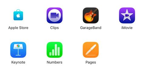Icone di app per lo streaming video