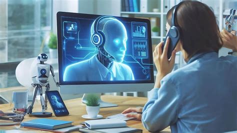 Interfaccia di un assistente vocale AI