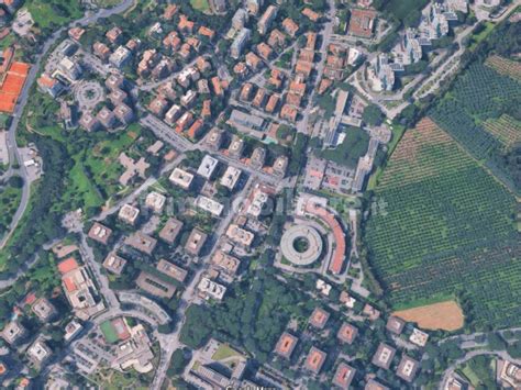 Mappa dell'ubicazione della sede Ford in Via del Serafico