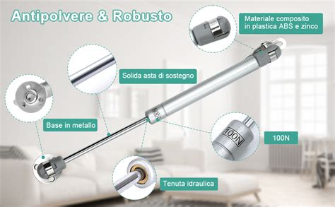 Ammortizzatore automobilistico sezionato