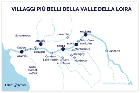Mappa della Valle della Loira con Langeais evidenziata