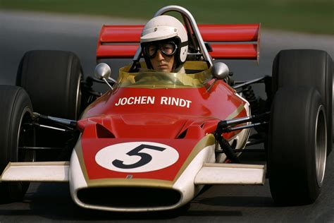 Jochen Rindt in azione sulla sua monoposto