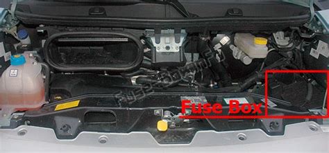Fiat Ducato engine bay fuse box location