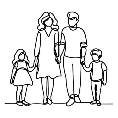 Immagine stilizzata di una famiglia felice in viaggio a Ibiza