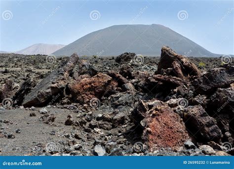 incandescenza della lava vulcanica