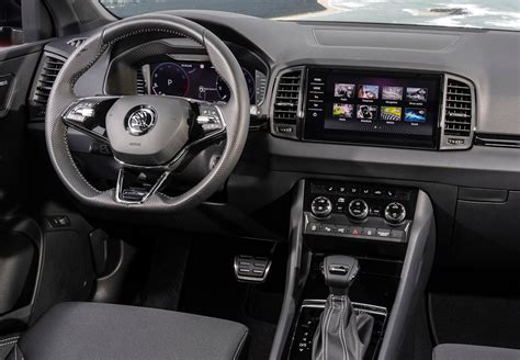 Interni della Skoda Karoq restyling
