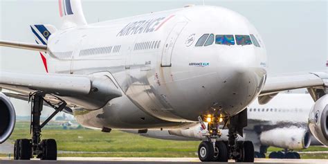 Un aereo Airbus A330 di Air France in volo