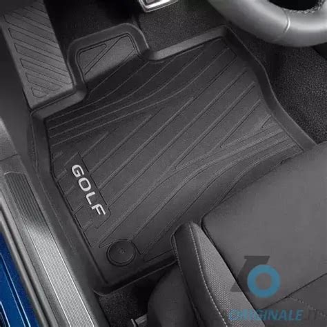 Tappetini in gomma originali Volkswagen Golf 8