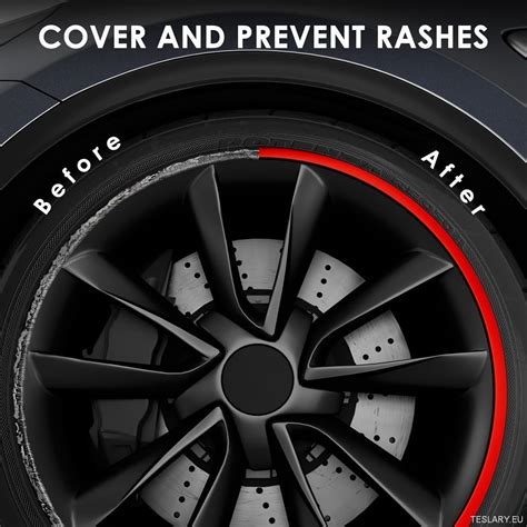 Dettaglio di una striscia decorativa per cerchioni da 17 pollici