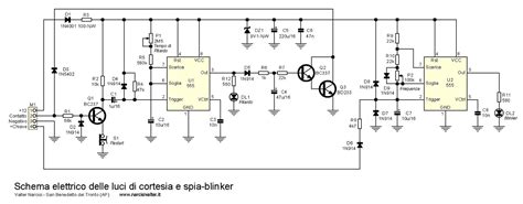 schema elettrico luci stop