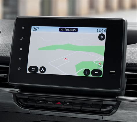 Schermata di navigazione del sistema NissanConnect