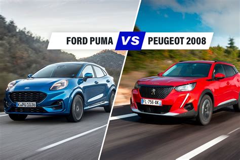 Confronto dimensioni B-SUV: Ford EcoSport, Ford Puma, Peugeot 2008