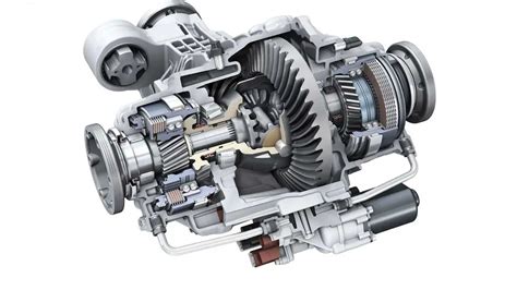 Diagramma del differenziale autobloccante elettronico XDS+