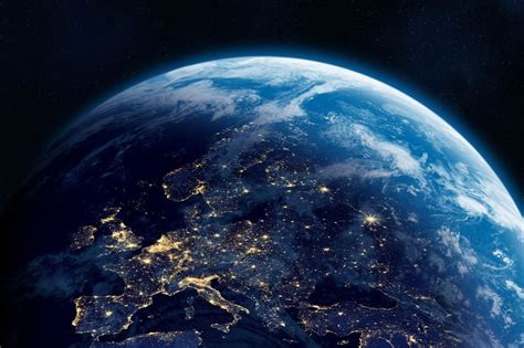 La Terra vista dal cruscotto della Roadster