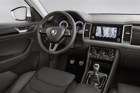 Interni della Skoda Kodiaq