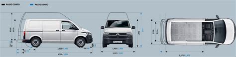 Tabelle dimensioni Volkswagen Transporter allestito
