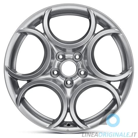 Cerchio in lega originale Alfa Romeo 75 a 5 razze