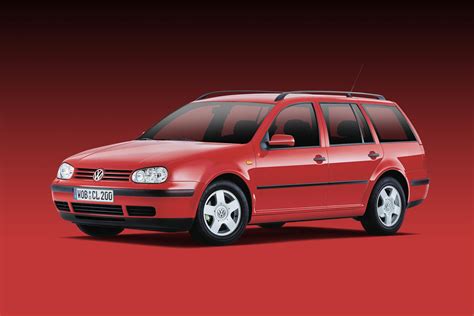 Disegno tecnico Volkswagen Golf IV Variant con misure